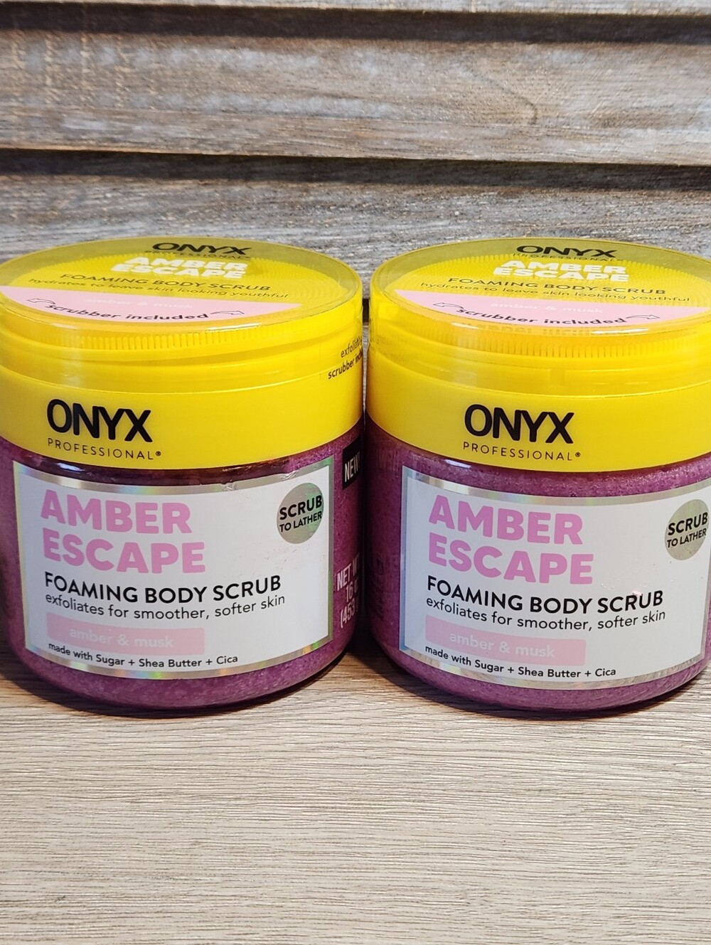 ONYX Professional Amber Escape Foaming Body Scrub